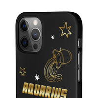 Aquarius Zodiac Report Card IPhone Cases
