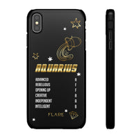 Aquarius Zodiac Report Card IPhone Cases