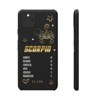 Scorpio Zodiac Report Card IPhone Cases