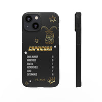 Capricorn Zodiac Report Card IPhone Cases