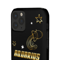 Aquarius Zodiac Report Card IPhone Cases