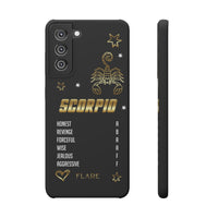 Scorpio Zodiac Report Card IPhone Cases