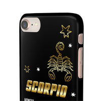 Scorpio Zodiac Report Card IPhone Cases