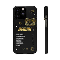 Gemini Zodiac Report Card IPhone Cases