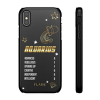 Aquarius Zodiac Report Card IPhone Cases