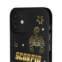 Scorpio Zodiac Report Card IPhone Cases
