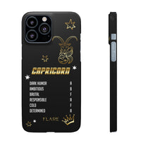 Capricorn Zodiac Report Card IPhone Cases