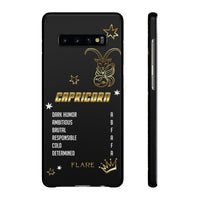 Capricorn Zodiac Report Card IPhone Cases