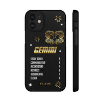 Gemini Zodiac Report Card IPhone Cases