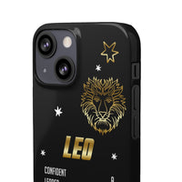 Leo Zodiac Report Card IPhone Cases