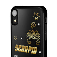 Scorpio Zodiac Report Card IPhone Cases
