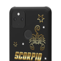Scorpio Zodiac Report Card IPhone Cases