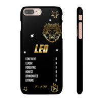 Leo Zodiac Report Card IPhone Cases