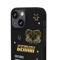 Gemini Zodiac Report Card IPhone Cases