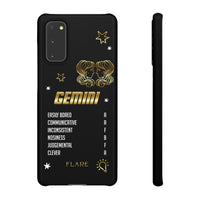 Gemini Zodiac Report Card IPhone Cases