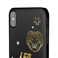 Leo Zodiac Report Card IPhone Cases
