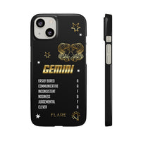 Gemini Zodiac Report Card IPhone Cases