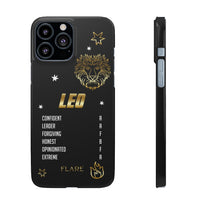 Leo Zodiac Report Card IPhone Cases