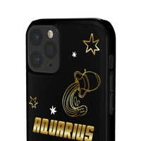 Aquarius Zodiac Report Card IPhone Cases