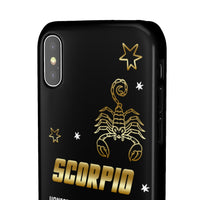 Scorpio Zodiac Report Card IPhone Cases