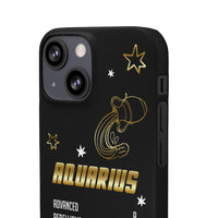 Aquarius Zodiac Report Card IPhone Cases