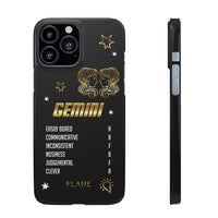Gemini Zodiac Report Card IPhone Cases