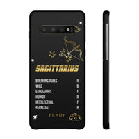 Sagittarius Zodiac Report Card IPhone Cases