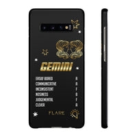 Gemini Zodiac Report Card IPhone Cases