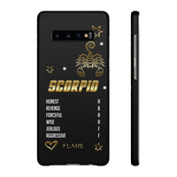 Scorpio Zodiac Report Card IPhone Cases