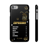 Capricorn Zodiac Report Card IPhone Cases
