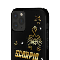 Scorpio Zodiac Report Card IPhone Cases