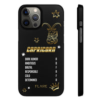 Capricorn Zodiac Report Card IPhone Cases