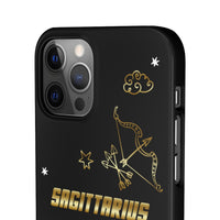 Sagittarius Zodiac Report Card IPhone Cases