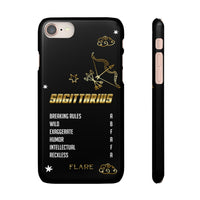 Sagittarius Zodiac Report Card IPhone Cases
