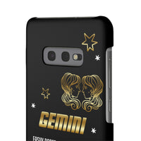 Gemini Zodiac Report Card IPhone Cases