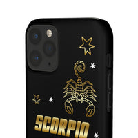 Scorpio Zodiac Report Card IPhone Cases