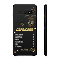 Capricorn Zodiac Report Card IPhone Cases
