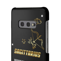 Sagittarius Zodiac Report Card IPhone Cases