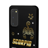 Scorpio Zodiac Report Card IPhone Cases