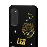 Leo Zodiac Report Card IPhone Cases