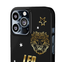 Leo Zodiac Report Card IPhone Cases