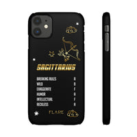 Sagittarius Zodiac Report Card IPhone Cases