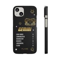 Gemini Zodiac Report Card IPhone Cases