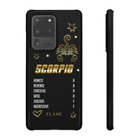 Scorpio Zodiac Report Card IPhone Cases