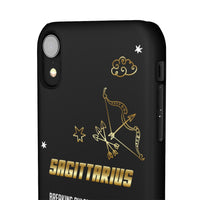 Sagittarius Zodiac Report Card IPhone Cases