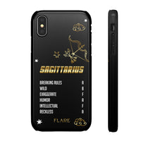 Sagittarius Zodiac Report Card IPhone Cases