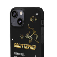 Sagittarius Zodiac Report Card IPhone Cases