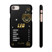 Leo Zodiac Report Card IPhone Cases