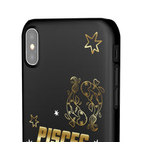 Pisces Zodiac Report Card IPhone Cases