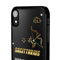 Sagittarius Zodiac Report Card IPhone Cases